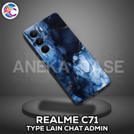 AC33-Case REALME C71-MARBLE Motif-Softcase REALME C71-Casing REALME C71-Silicone REALME C71