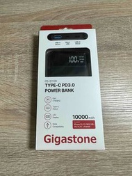 大容量 Gigastone PD3.0/QC4.0 10000mAh Type-C 雙向快充行動電源