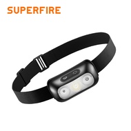 SUPERFIRE HL05-Q 2W Headlamp Rechargeable Motion Sensor Work Light With White & Red Light Adjustable