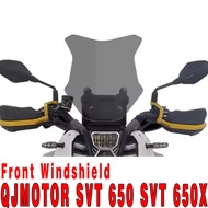For QJMOTOR SVT 650 SVT 650X SVT650 SVT650X Front Windshield Modification Heightened And Thickened W