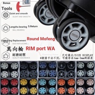 Replacement, Luggage Universal Wheels Silent, Compatible with Rimowa pxa7 Replacement,  Silent,