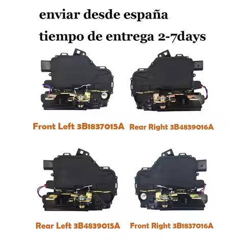 Door Lock Latch Actuators Front Rear Left Right For Passat B5 Golf MK4 3B1837015A 3B1837016A 3B48390