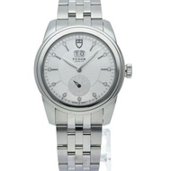 👑[現貨]🔥🔥TUDOR Glamour Date-Day 帝舵星期日期型系列 57000 銀面布紋條釘 42mm表徑 自動機械 有保卡 tudor/tudor black bay/tudor bla