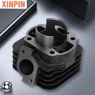 xinpin Top End Rebuild Set 11Pcs Cylinder Piston Kit 47mm Bore Aluminium Alloy for Jog 2 Stroke 1E40