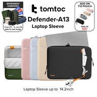 tomtoc Defender-A13 Laptop Sleeve | 14 inch | 16 inch