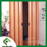 FOLDING DOOR |Pintu lipat plastik pvc| Termurah di Bandung