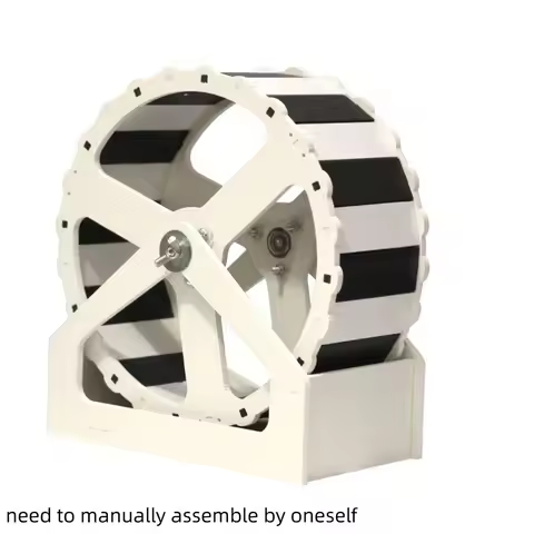 Plastic Hamster Running Wheel Stable Base Colorful Rodent Running Wheel 21cm Silent Pet Hamster Brac