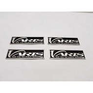 VARIS BUMPER SIDE SKIRT FRONT LIP DIFFUSER CARBON BONNET HOOD GT WING  EVO 8 9 X METAL RIVET BADGE E