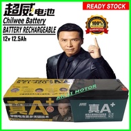 Battery CHAOWEI  6-DZF-12.2 Rechargeable Sealed Lead Acid Battery, For Electric Scooter/Kids car/Bik