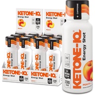 Ketone-IQ Caffeine Performance Energy Shots – Clean Energy for Focus & Endurance, 5g Ketones, 100mg 