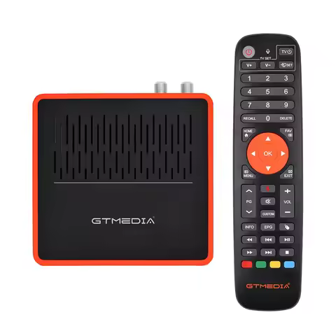 GTMEDIA GT Combo Satellite Receiver 4K Digital TV SAT Decoder DVB-S/S2/S2X DVB+T/T2/Cable/ATSC-C(J.8