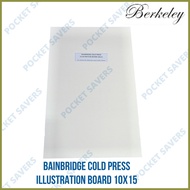♒ ✿ ✼ BAINBRIDGE Cold Press Illustration Board (15 x 20 / 10 x 15 inches) Berkeley
