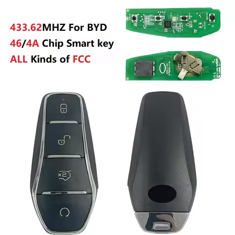 CN085009 Smart Remote Car Key 433.62MHZ FSK 46/4A Chip For BYD QIN PLUS DM-i QIN PLUS EV YUAN PLUS S