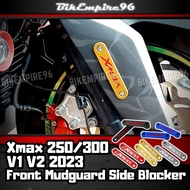 Yamaha Xmax V2 2023 Xmax V1 Front Mudguard Side Blocker Decoration Kit Front Fender Motorcycle Acces