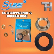 ~ SINK TAP BRASS NUT ( Brass nut & Washer )