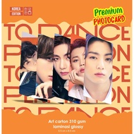 Photocard Premium BTS Butter Mission To Dance "SELCA" Jimin Jungkook Taehyung