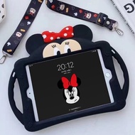 Disney Mickey Minnie iPad Air 2021 Case Air 4 Soft Silicone Protective Case Cover for iPad Pro Mini 6 10.2 inch Anti-drop Cover