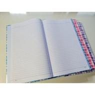 Silver pins Hardcover Notebook Size 190 × 310 Mm. 60gsm 100sheets 2/100 DP203 1 Book