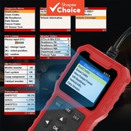 Obd2 Car Code Reader Scanner Handheld Diagnostic Tool Engine Light Reset Code Reader