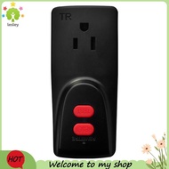 【lesley】3  GFCI Adapter 15 Amp Grounded, GFCI Plug Plug-in Portable Ground Fault Circuit Interrupter