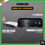 YAMAHA A-S301 + iFi Audio ZEN Air Blue Integrated Amplifier พร้อมเครื่องสัญญาณบลูทูธ รองรับ Codec คุณภาพสูงสุดถึง LDAC และ HWA พีเอ ซาวด์ เซนเตอร์ PA SOUND CENTER