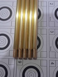 pipa kuningan polos tanpa alur od 8 mm id 45 mm udah pake drat m8. Khusus Buat barata clasic panjang
