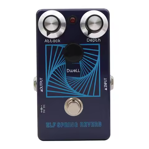 -A03R ELF SPRING REVERB Guitar Bass Effect Pedal For Vintage Voiced Reverb Echo Guitar Bass Effect P