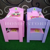 Kasur Berbi Mainan Kasur tingkat Boneka Berbi Mainan Koleksi Boneka Perabot Boneka