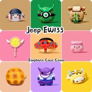 READY STOCKFor Jeep EW133 Case Casing Soft Silicone Earphone Case Creative Cartoon Styling NO.3
