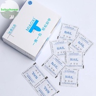 Babyshower 300/100Pcs Degreaser Nails Gel Nail Polish Remover,Gel Polish Remover Pads Foil Nail Art,