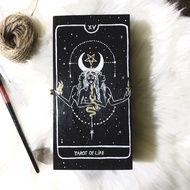 Tarot card box (free tarot card bag + box lining), tarot card box, Lilidatarot jewelry box