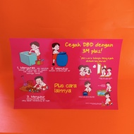 Poster Prevent Dengue Fever With 3m Plus/ Dengue Fever Poster/ Educational Poster School Poster