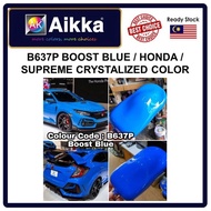 AIKKA HONDA B637P BOOST BLUE / Automotive Paint Basecoat / Car & Body Paint / Supreme Crystalized Co
