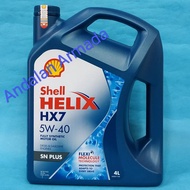 Oli Shell Helix HX7 5W-40 4L SN PLUS FULLY SYNTHETIC MOTOR OIL