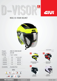 HELMET GIVI M30.3 Graphic Echo Helmet 