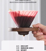 Coffee Equipment Blackberry Hand-brewed Coffee Set Hand-grinding Coffee Machine V60 Filter Cup Shari