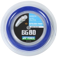Yonex Badminton String BG80 200M REEL Badminton STRING Super Economical Durable Good Elasticity BG60