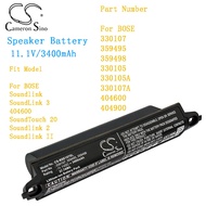 ◀Cameron Sino 3400mAh Speaker Battery for BOSE BOSE Soundlink SoundLink 3 404600 SoundTouch 20 S ☮【