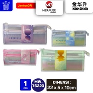 KINHSHION CHEERFUL Mesh Pencil Case MW 76223