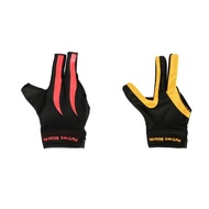 [xdnblun] 1 Piece Three Fingers Right Hand Full-finger Snooker Pool Cue Billiard Glove