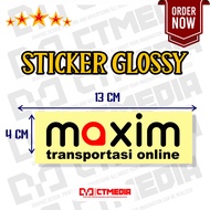 Maxim DRIVER Sticker ONLINE Transportation