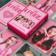 55pcs/box (G)I-DLE Mini 6th Album I FEEL Photocards Series YUQI SOYEON MIYEON SHUHUA MINNIE Lomo Car