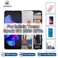 6.6 LCD For Infinix Tecno Spark Go 2023 BF7 BF7n Display Touch Screen Digitizer Assembly Replacement