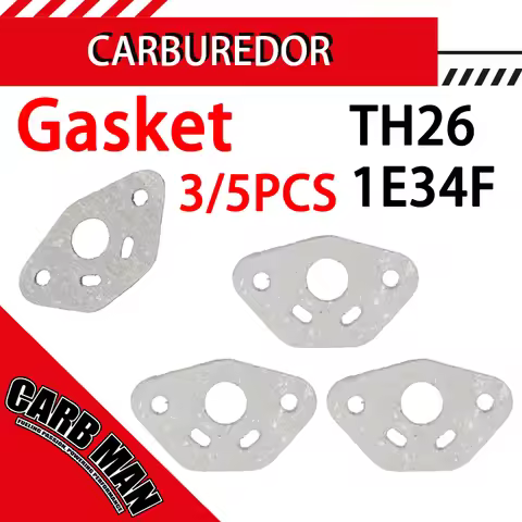 Trimmer Brush Cutter Chainsaw Carburetor Gasket Engine For Walbro TH26 MP11 1E34F 1E36F 26cc 33cc En