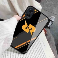(J61) Case Glass Kaca Oppo Reno 8T 4G 5G 8 4G 5G 7 4G 5G 7Z 8Z 5G A98 A18 A38 A17 A17K A31 2020 A8 A