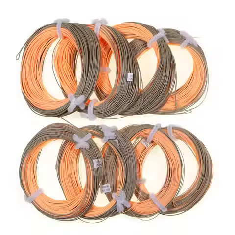 90FT WF-1F~WF-8 Single Handed Spey Fly Fishing Line Weight Fowarded Floating Fly Line With 2 Weld Lo