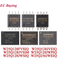 10 Pieces/1 Piece W25Q256JWEIQ 25Q256JWEQ W25Q128JWSIQ 25Q128JWSQ W25Q128JVEIQ 25Q128JVEQ W25Q128FVS