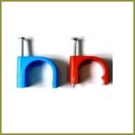 ✙✷ ◶ ◱ pvc clamp 1/2 & 3/4 (100pcs)