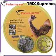 Perfect$f>Power'A/Sprocket~QC?Chain*uo?Set*TT?Honda*an?TMX*u>Supremo*J?150 Chainset Motorcycle 3000