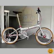 Fnhon Blast 22” • 10 Speeds Shimano • Litepro Aero Tektro Schwalbe • Foldable Foldie Folding Fold Bicycle Bike • Crius Velocity Master Tornado Gust Dahon Tern Bifold • Customise My Bicycle •